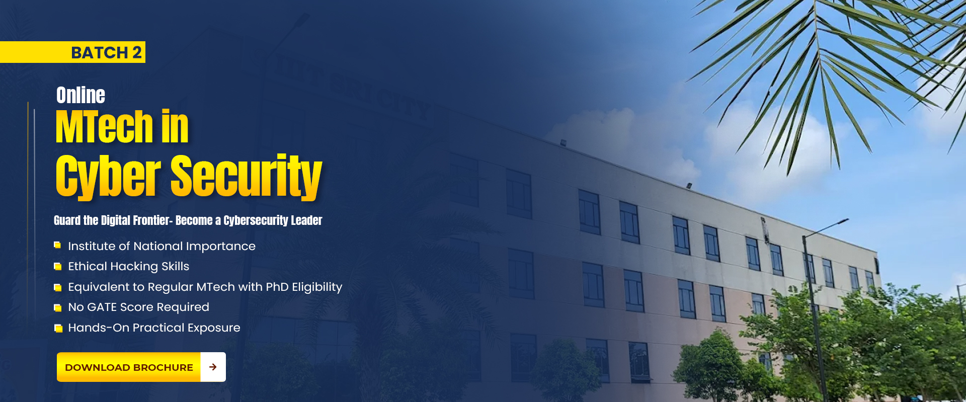 MTech Cyber Security