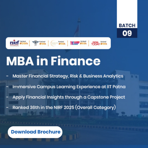 MBA in Finance Mobile Banner
