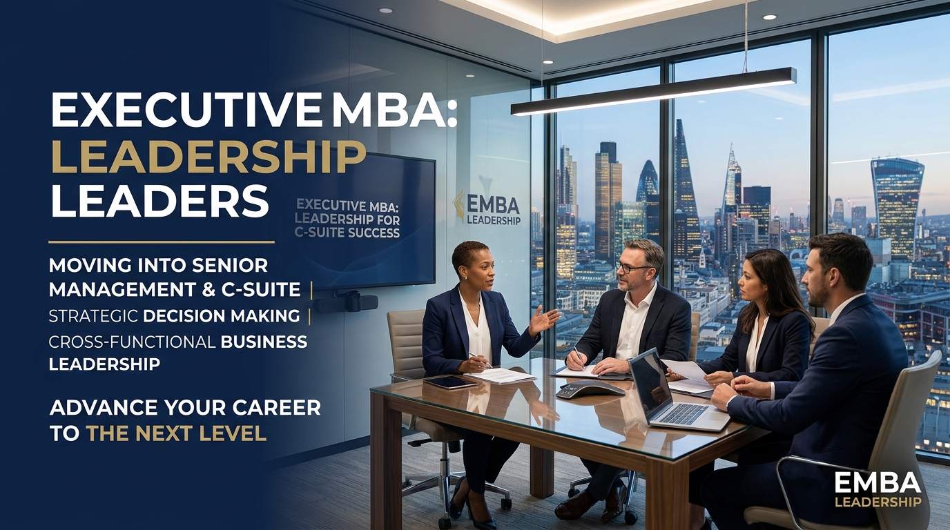 How an Executive MBA Can Support a Move Into Senior Management