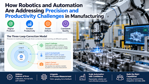 How Robotics and Automation Are Addressing Precision and Productivity Challenges in Manufacturing